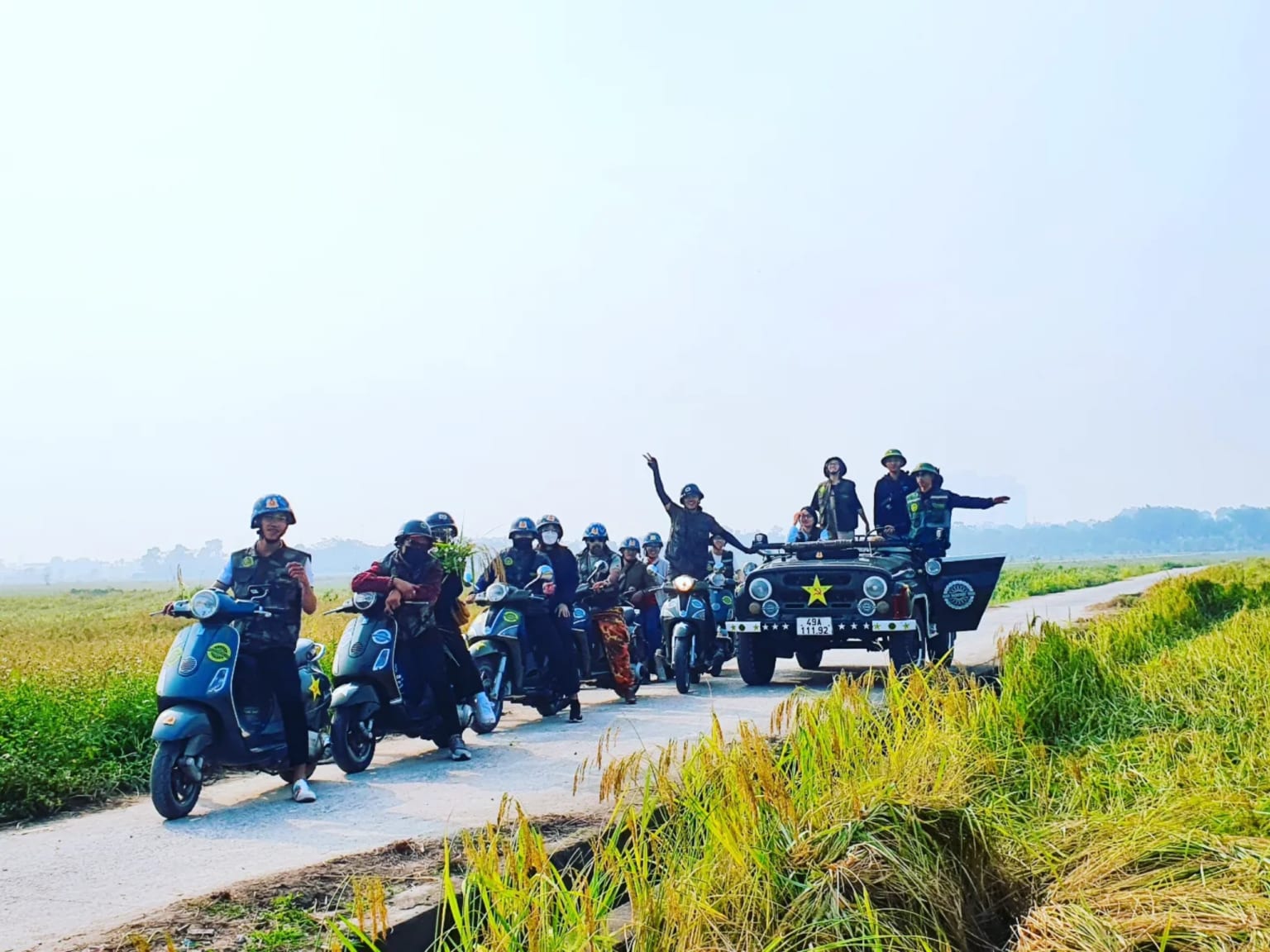 Half Day Hanoi Countryside Vespa Tour To Co Loa Ancient Village