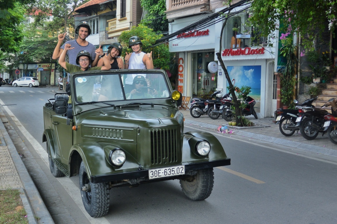 Tours Xe Jeep Hà Nội