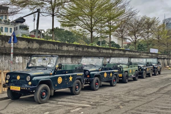 Jeep tour Hanoi