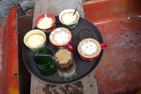 Hanoi Backstreet Tours - Healthy & Veggie Food and Drinks. - egg coffee