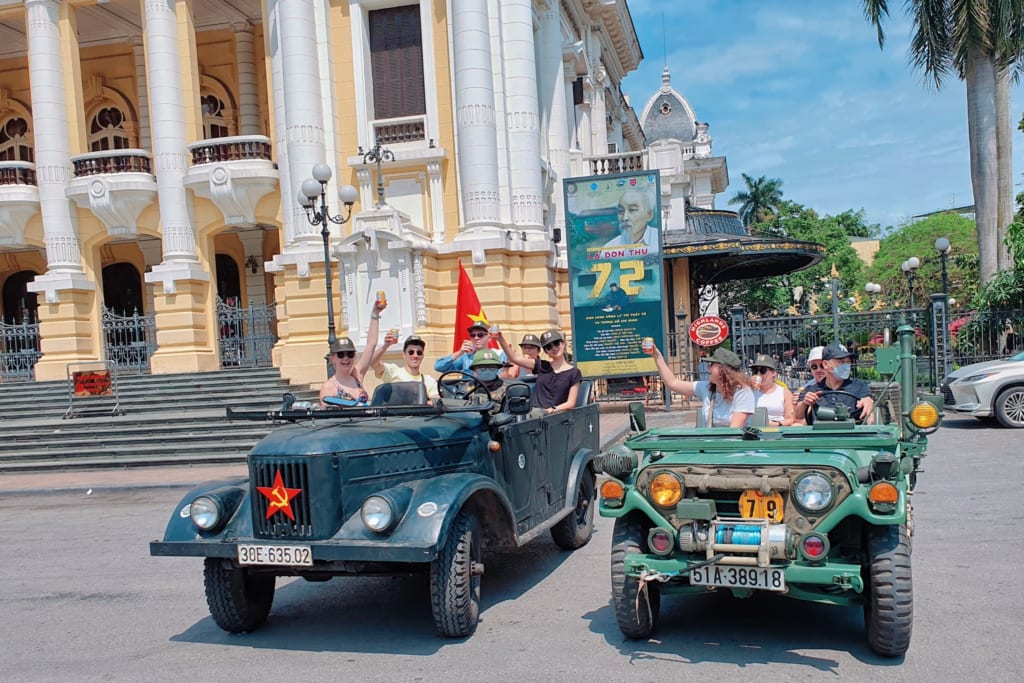 jeep tour hanoi