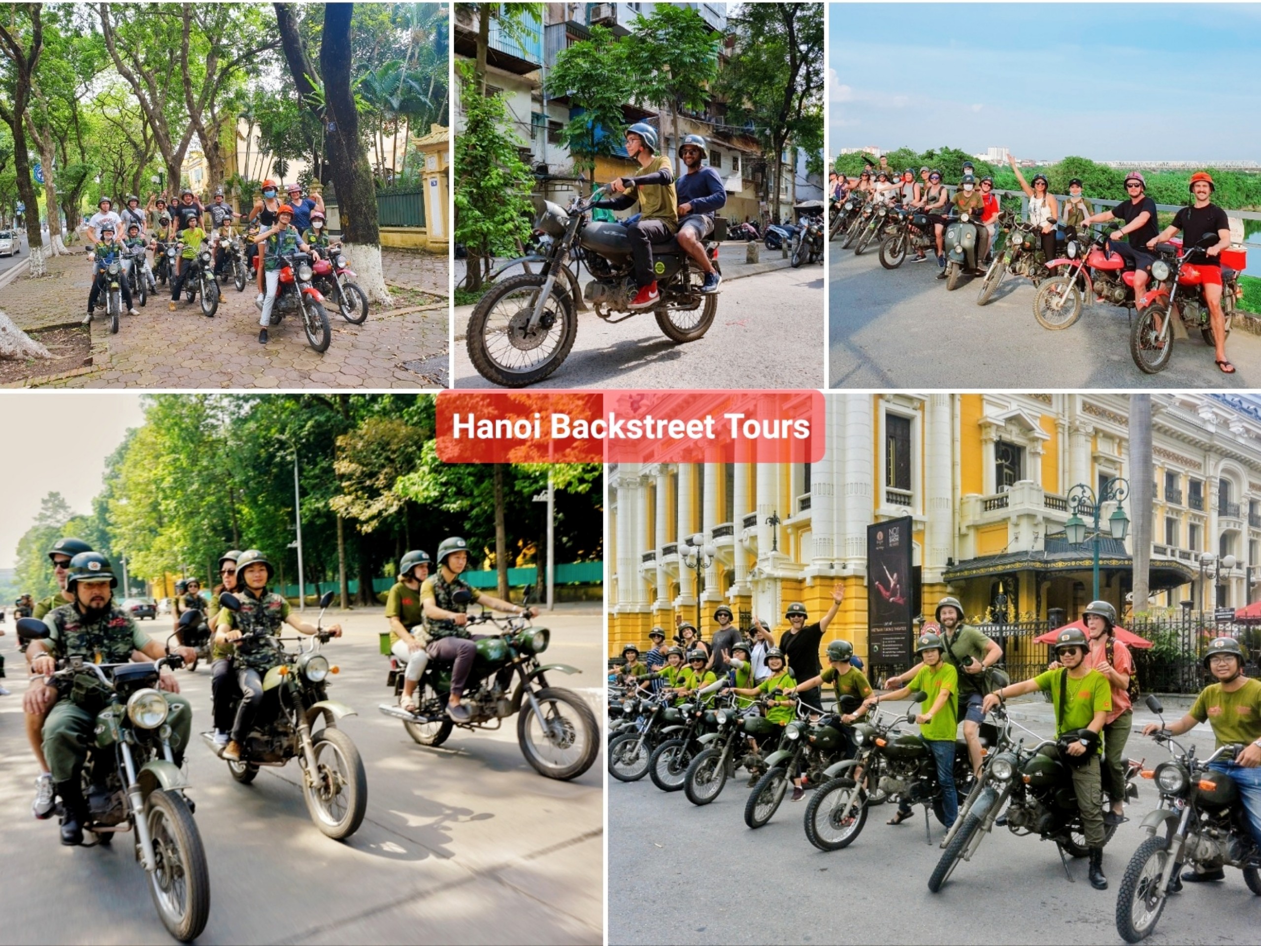 HANOI MOTORCYCLE TOURS: Food, Culture, Sight & Fun On Vintage Minsk Motorbike : 4.5 HOURS