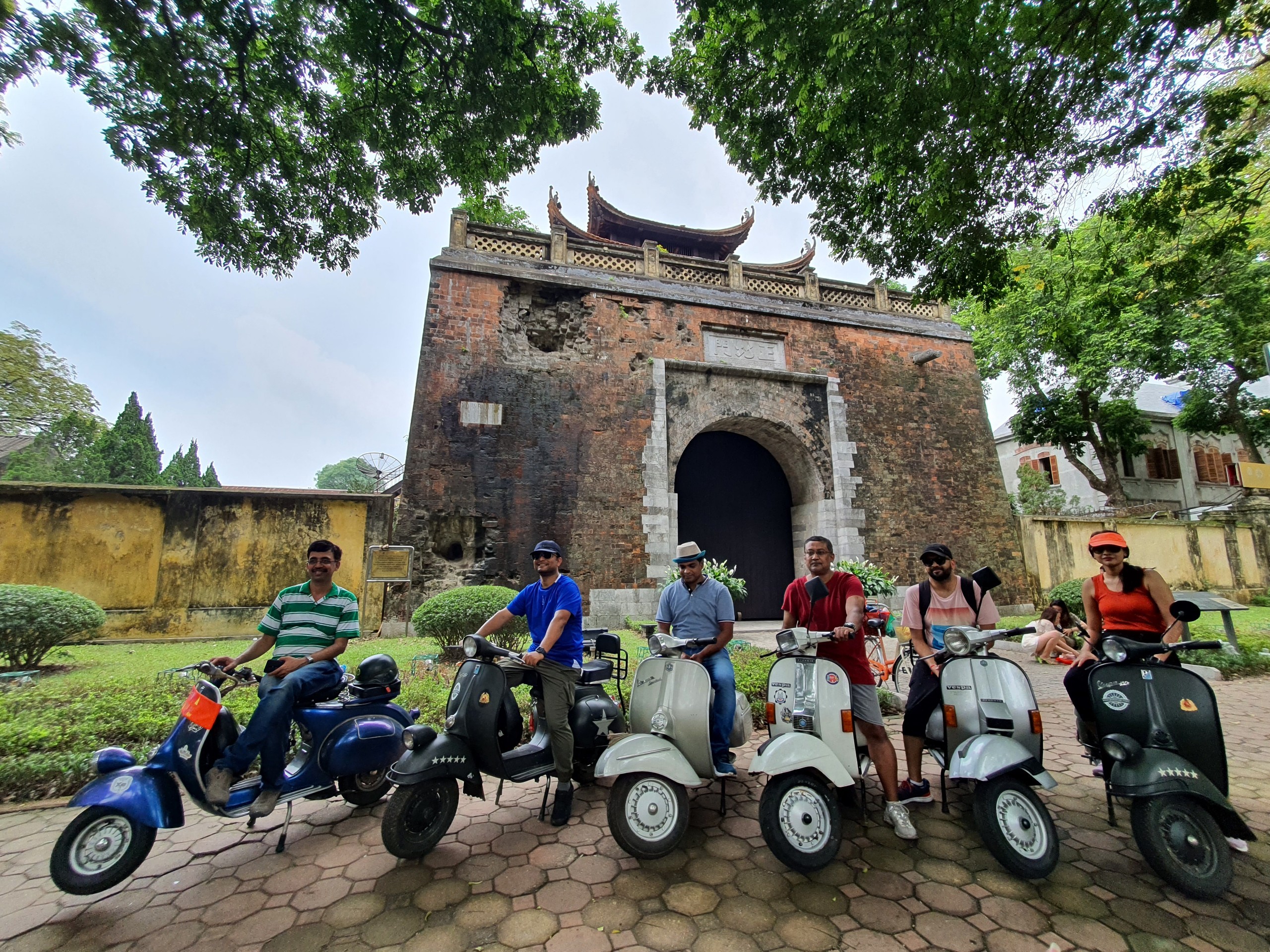 vespa tours Hanoi