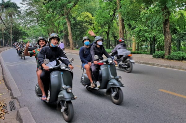 Hanoi Vespa Tours, Hanoi Moped Tours, Hanoi Motorbike Tours