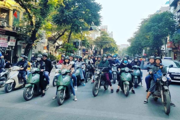 Hanoi Electric Scooter Tours - Hanoi Electric Vespa Tours- Hanoi Electric Moped Tours - Hanoi Electric Motorbike Tours