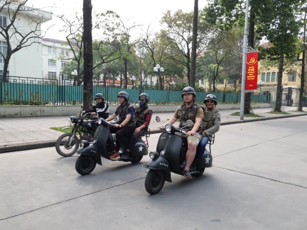 Hanoi LURURY & CLASSIC Vespa Tours -Hanoi Vespa Tours - Hanoi Vespa Exotic Food Tours - Hanoi Backstreet Tours - Hanoi Vespa Tour - Vespa Tours Hanoi