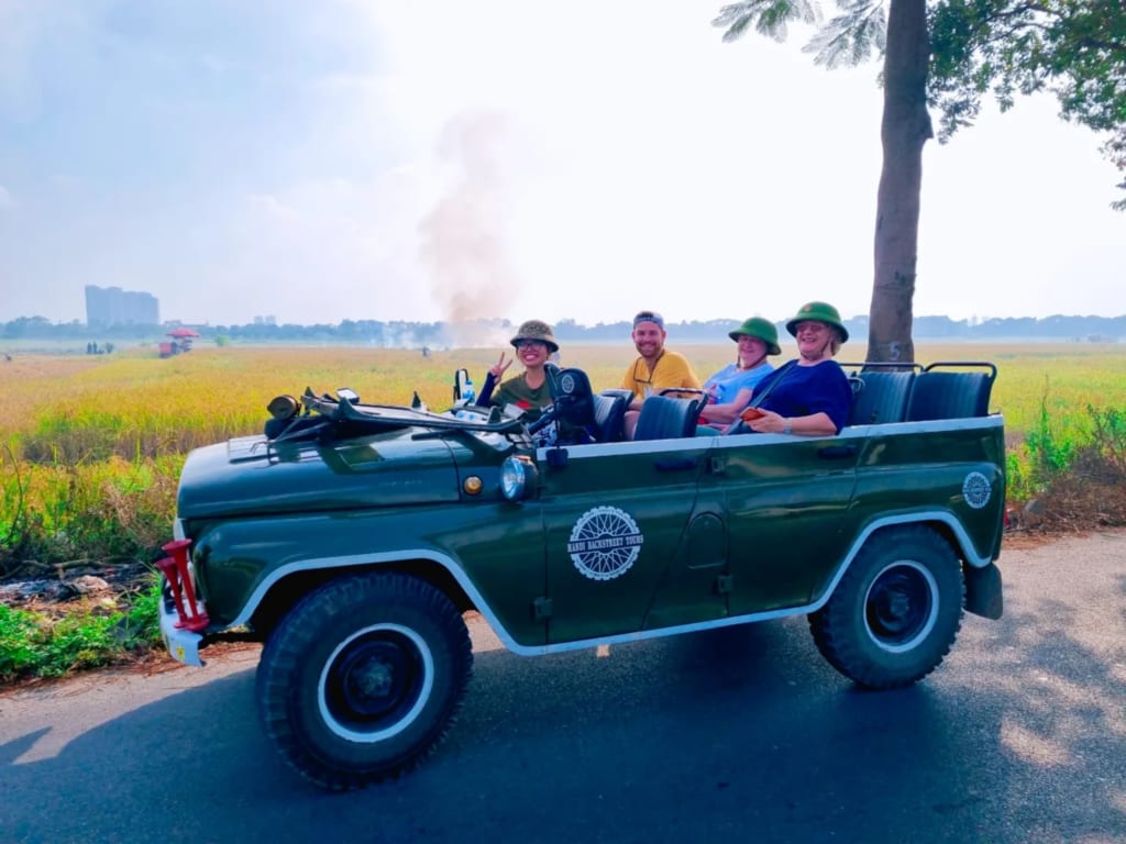 jeep tour hanoi