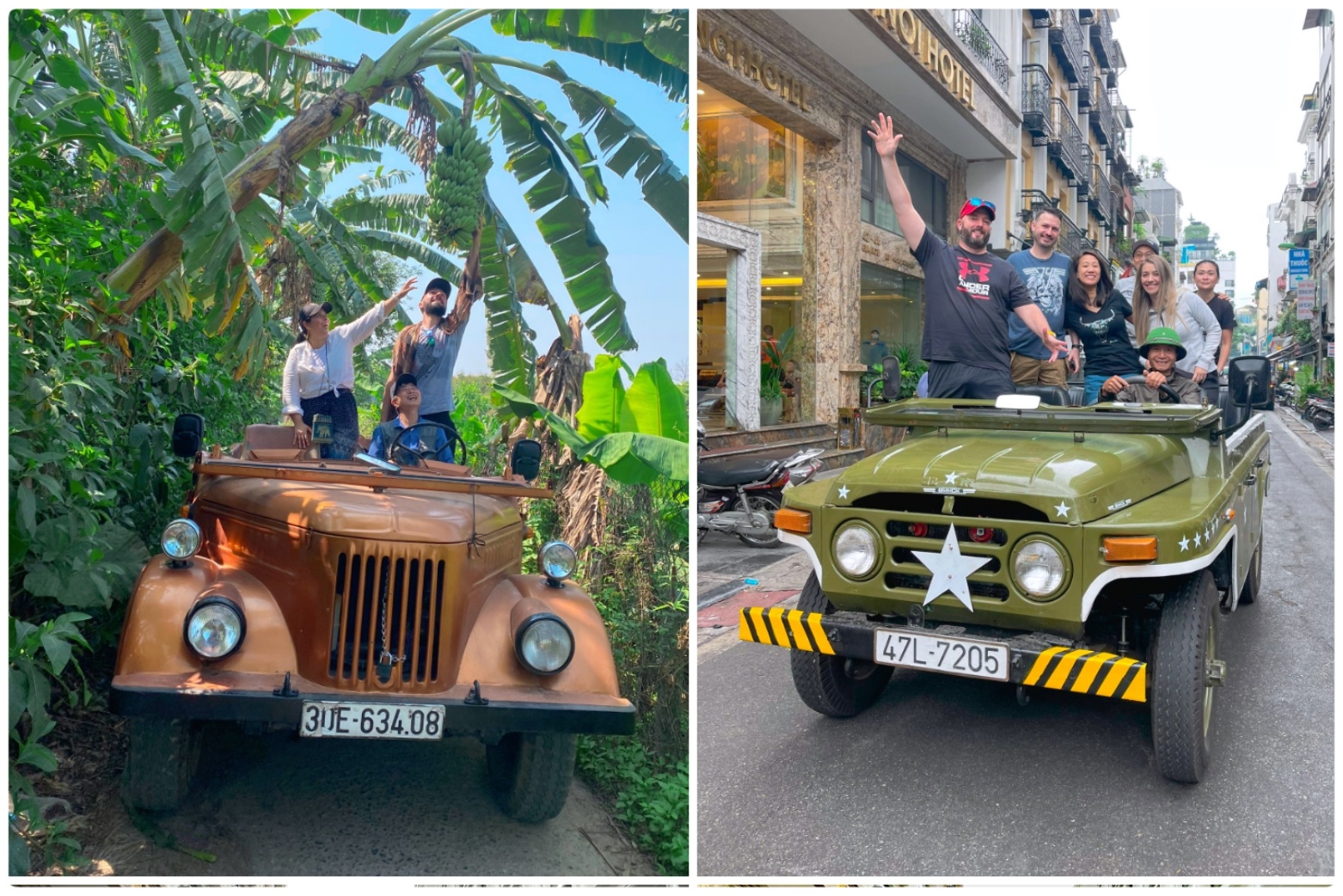Hanoi Jeep Tour: Hanoi City & Red River Countryside Combo – HJC1