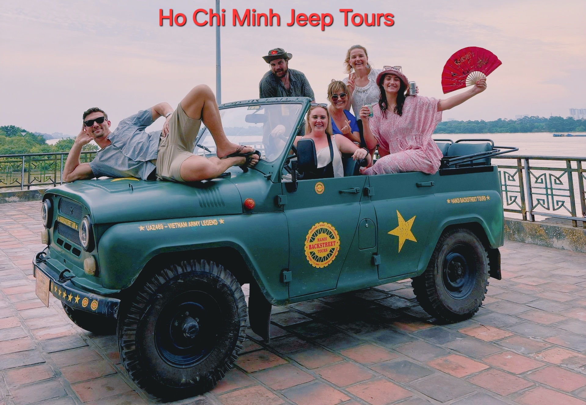 2.5 HOUR GLIMPSE OF SAIGON BY VIETNAM ARMY LEGEND JEEP – SJT2