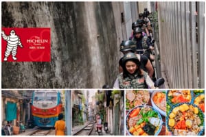 Motorbike food tour Hanoi