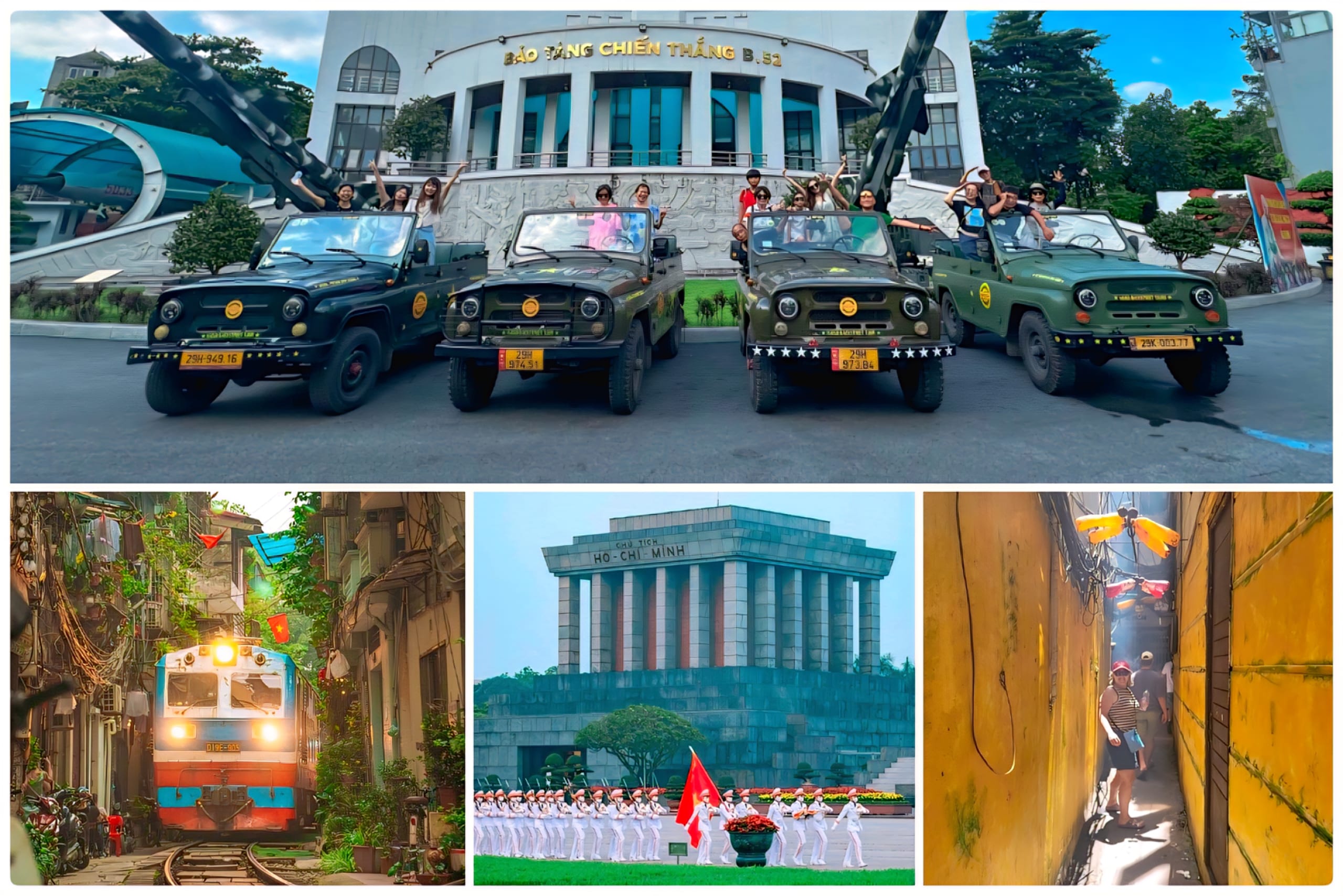 HANOI HIGHLIGHTS & HIDDEN GEMS BY VIETNAM ARMY LEGEND JEEP – HGJ1